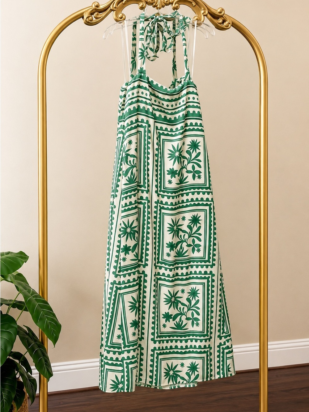 Mon Renn Losas Maxi Dress Size S - Picture 8 of 9